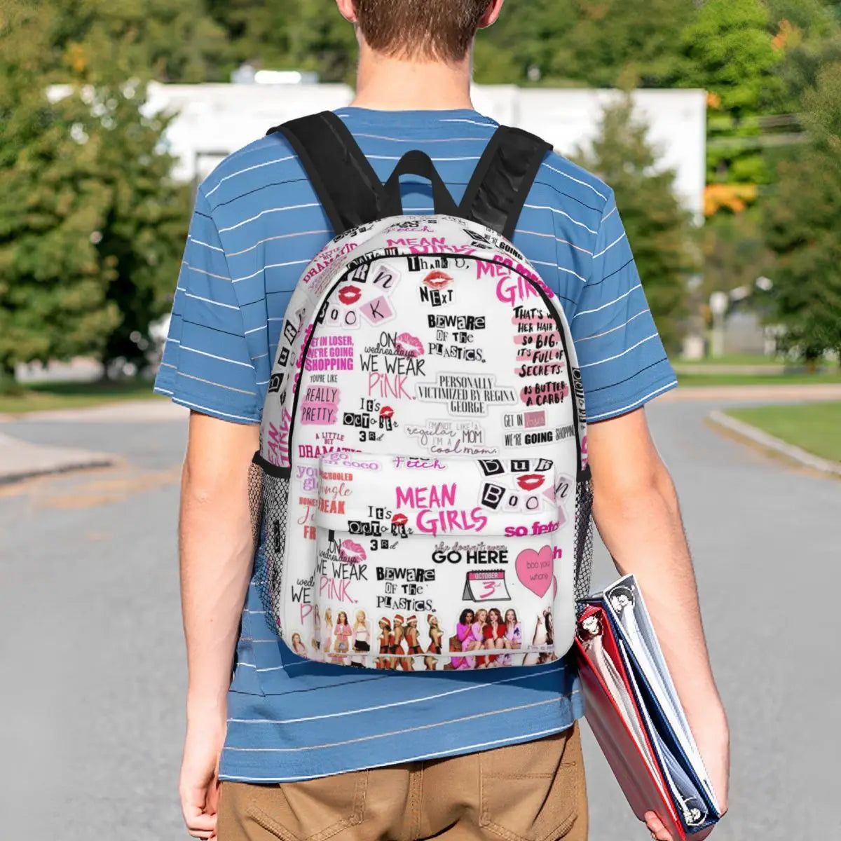 Burn Book-Inspired Backpack – Mean Girls-inspired School Bag Divina Constitutio