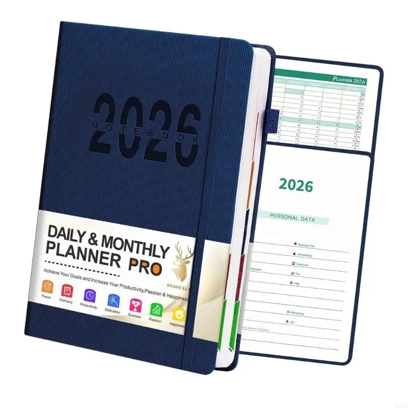 2026 Daily Planner Notebook – Compact Time Management Organizer Divina Constitutio