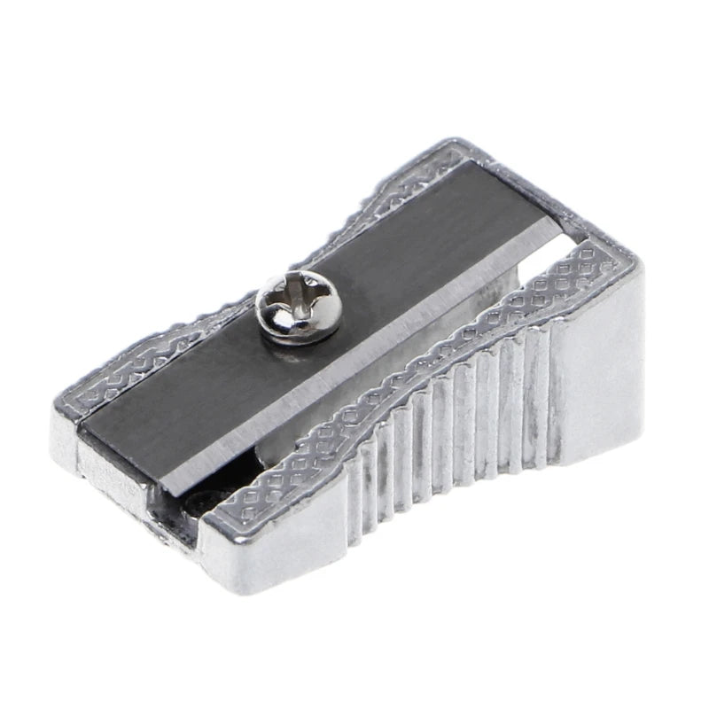 Metal Single Hole Pencil Sharpener – Compact Bevelled Design Divina Constitutio