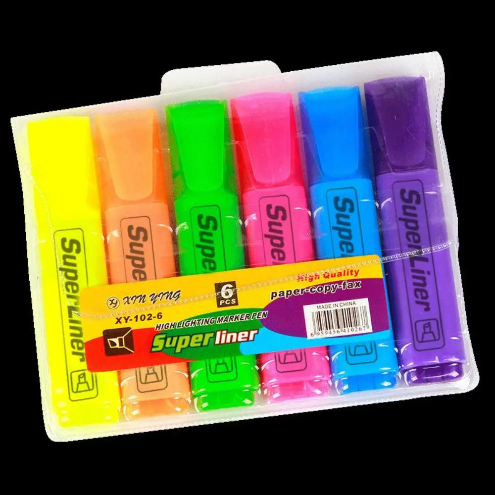 Colorful Pastel Highlighters & Art Markers – 4/6 Color Set Kairos & Co.