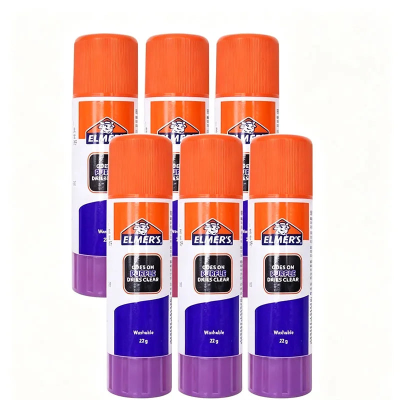 Purple Glue Sticks 22g – Washable, Disappearing Formula for School Crafts Divina Constitutio