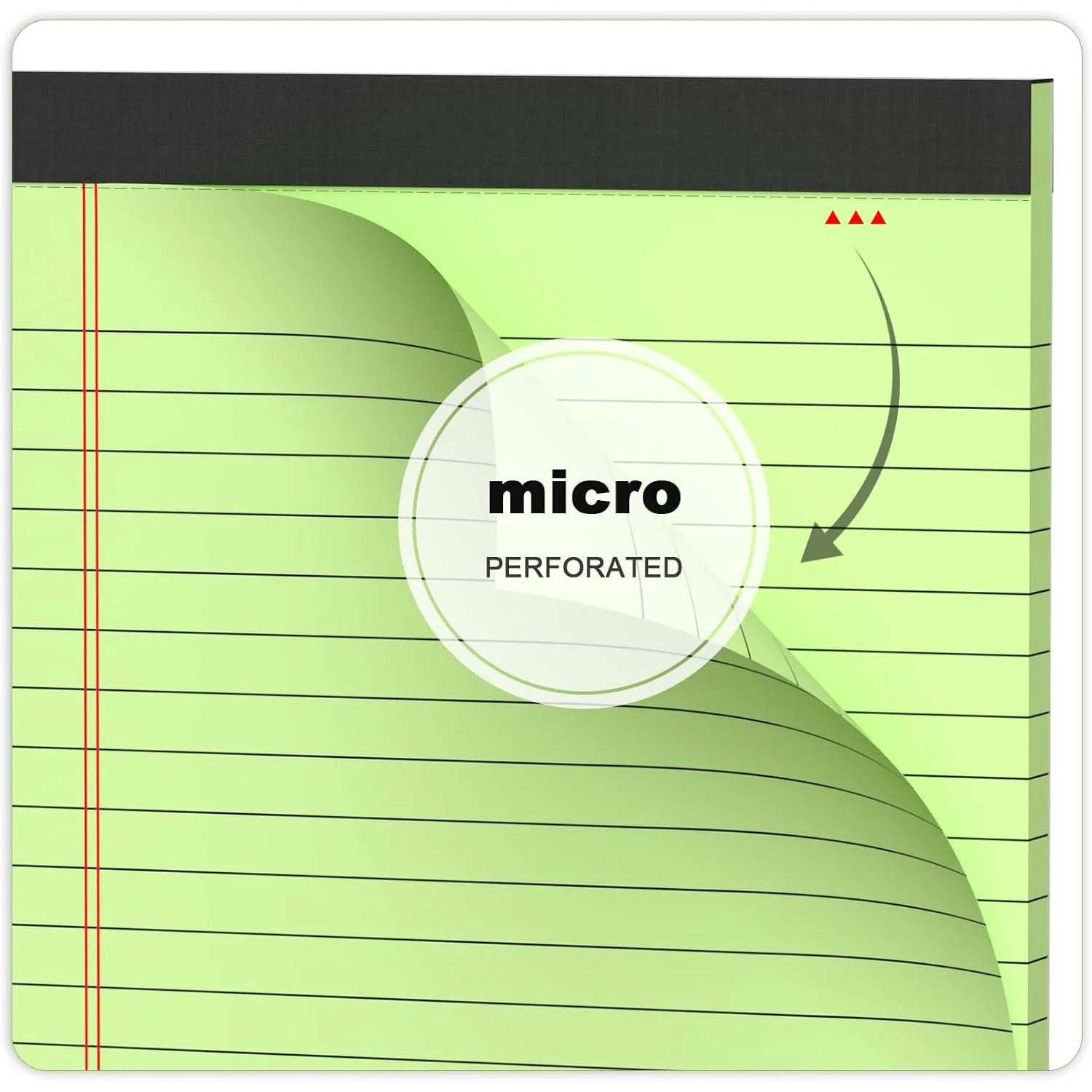 University Grid Notebook – 12.7x20.32cm Tearable Legal Notepad Divina Constitutio