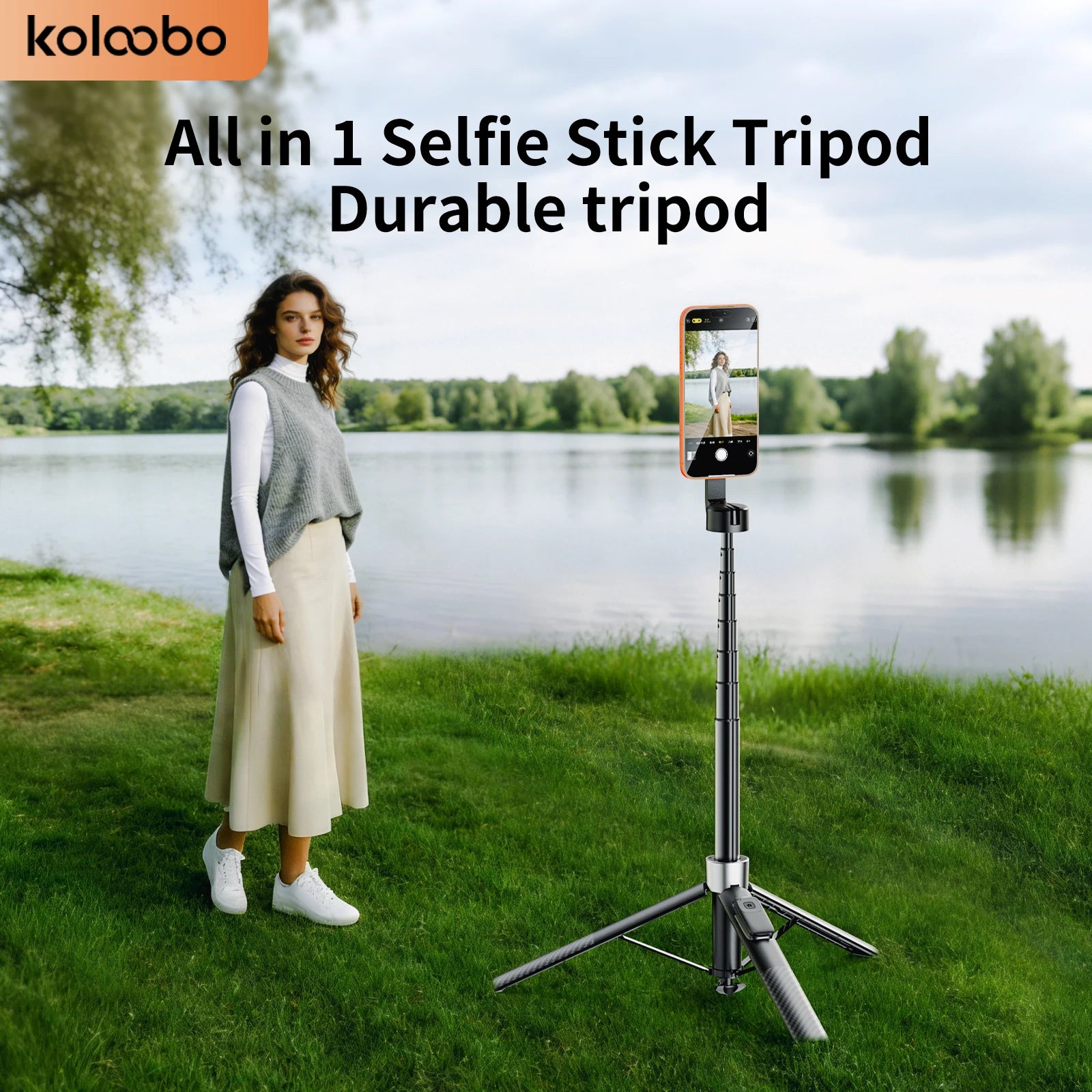 Extendable Magnetic Selfie Stick & Tripod with Remote Divina Constitutio