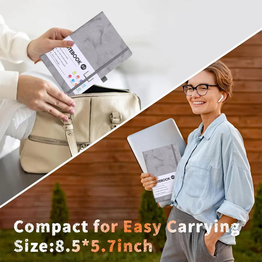 Professional A5 Notebook – Thickened Paper, Compact & Lightweight Office Planner for Work, Students & Sellers Kairos & Co.