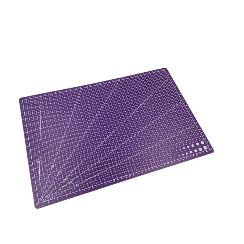 A3 Self-Healing Cutting Mat – Double-Sided PVC Leather Craft Pad, Anti-Slip Table Protector for DIY Carving & Cutting, 45×30×0.09cm Kairos & Co.