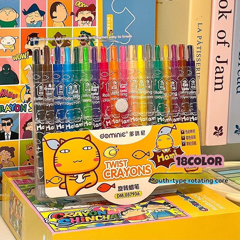 Kids Crayons 12-36 Count – Non-Toxic Coloring Set for Toddlers Divina Constitutio