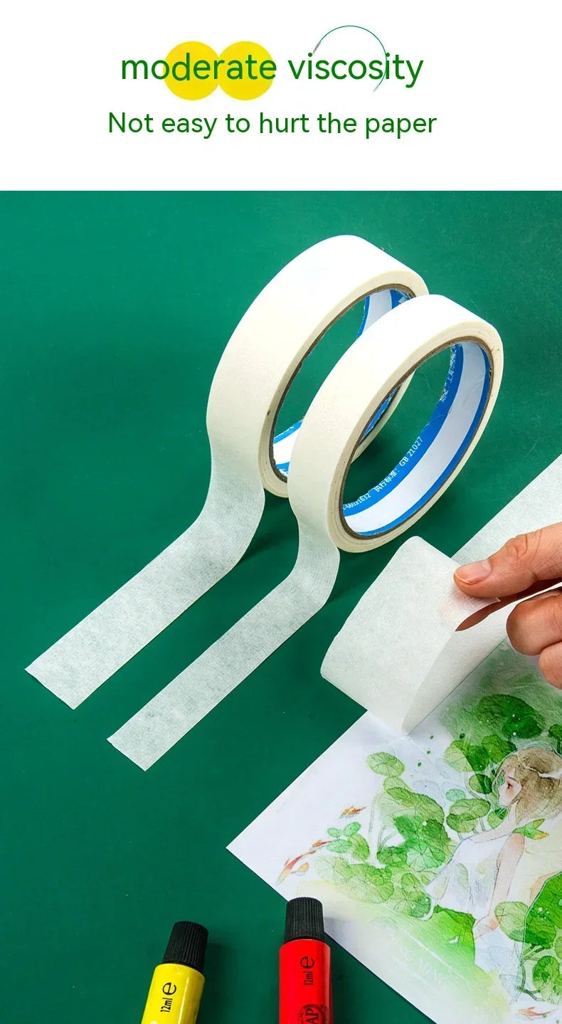 Artist Masking Tape – Traceless Paper Fixation Tape, 10-48mm (13M) Divina Constitutio