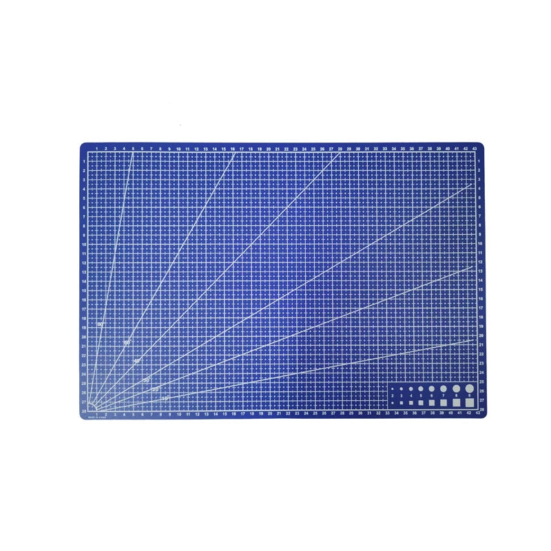 A3 Self-Healing Cutting Mat – Double-Sided PVC Leather Craft Pad, Anti-Slip Table Protector for DIY Carving & Cutting, 45×30×0.09cm Kairos & Co.