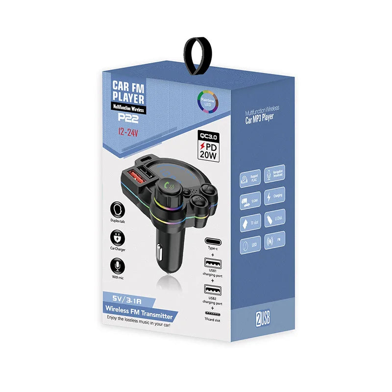 DriveSync™ FM Transmitter 🚗🎵 — Wireless Music & Calls Anywhere The Car Boutique Store