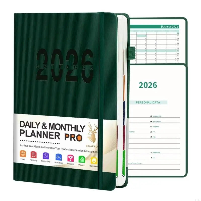 2026 Daily Planner Notebook – Compact Time Management Organizer Divina Constitutio