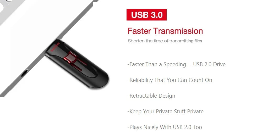 SanDisk CZ600 USB 3.0 Flash Drive – High Speed Pendrive (16GB-128GB) Divina Constitutio