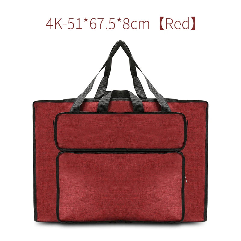 Waterproof Nylon Drawing Board Bag – 8K/4K Art Supplies Carrying Case Divina Constitutio