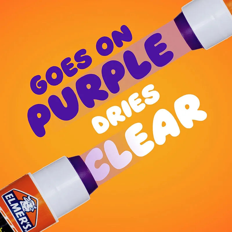 Purple Glue Sticks 22g – Washable, Disappearing Formula for School Crafts Divina Constitutio