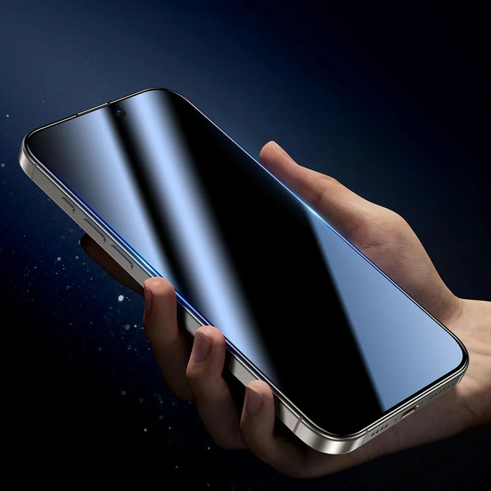 iPhone 11-17 Privacy Screen Protector 4-Pack – Anti-Spy Tempered Glass, Full Cover, 9H Kairos & Co.