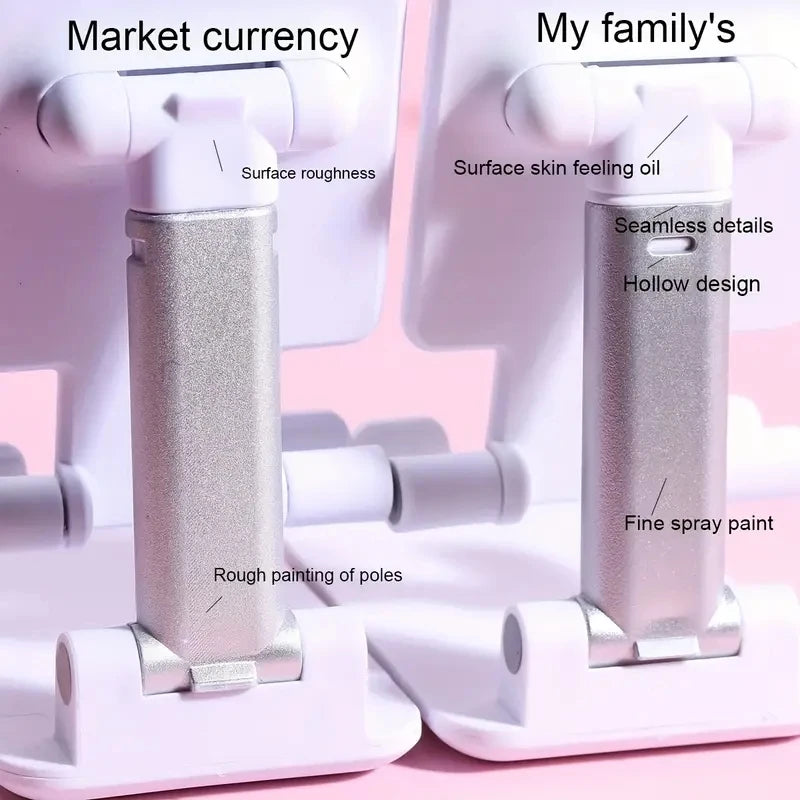 Adjustable Desktop Phone & Tablet Stand — Universal Holder for iPhone, iPad & More Kairos & Co.