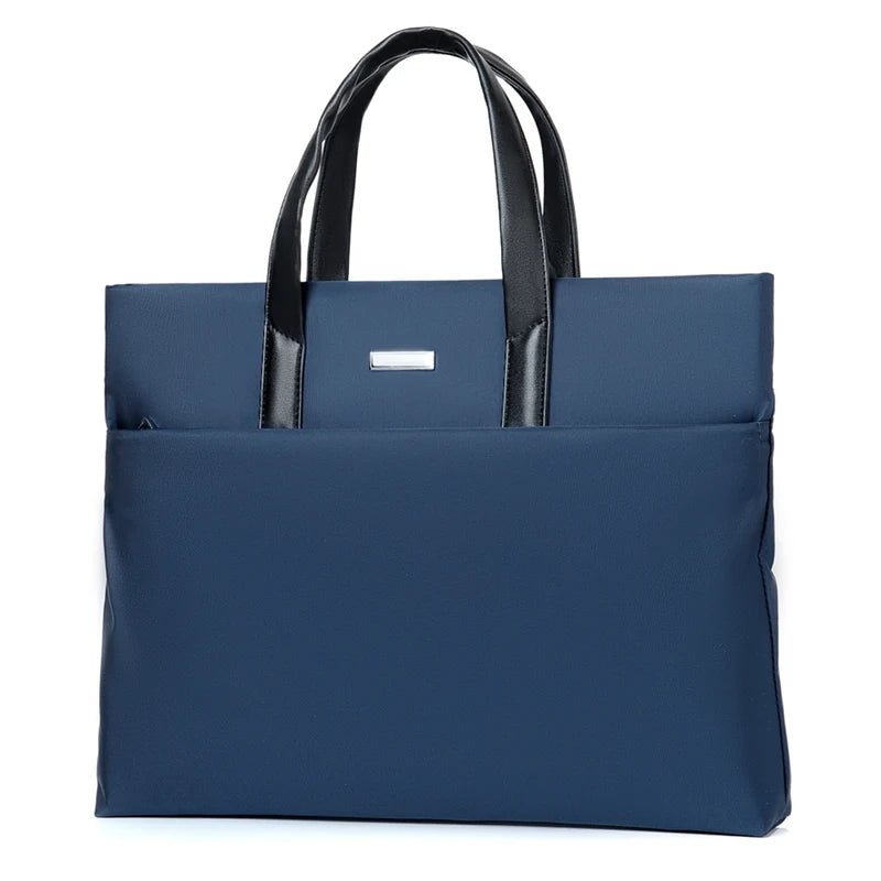 Men's Laptop Briefcase – Business Tote with Notebook Compartment Divina Constitutio
