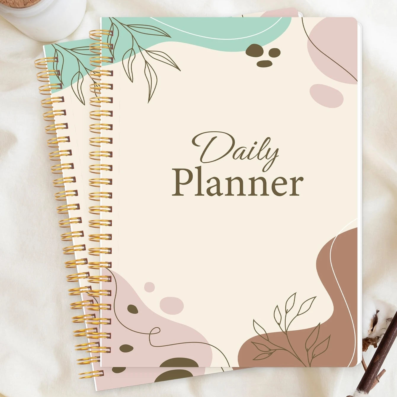 Undated Daily Planner – Tear-Off To-Do List Notepad, 52 Sheets Divina Constitutio