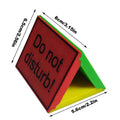 Teacher Desk “Do Not Disturb” Sign – 3-Sided Desk Indicator Kairos & Co.