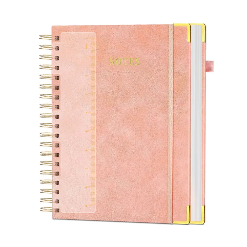 300-Page PU Leather Journal – Smooth Writing, No Ink Bleed Divina Constitutio