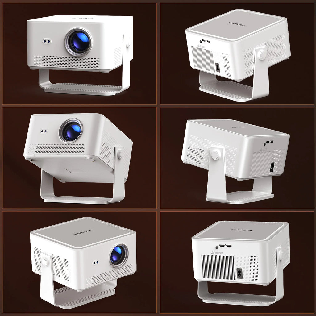 Magcubic HY450MAX 1100ANSI Android 14 Portable Outdoor Projector 1080P Auto Focus 8K Support WIFI6 Beam Mini Projector Kairos & Co.