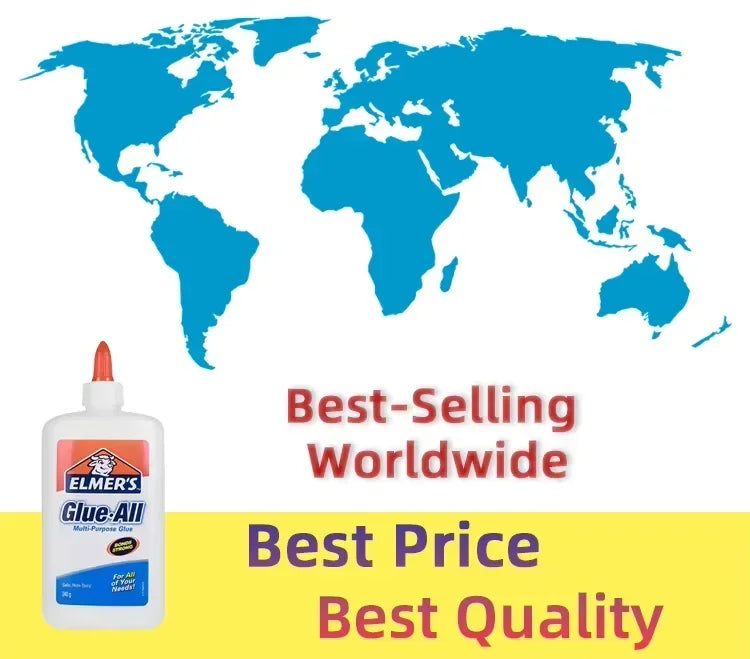 Elmer's Glue-All White Washable Liquid School Glue – 225ml/473ml Divina Constitutio