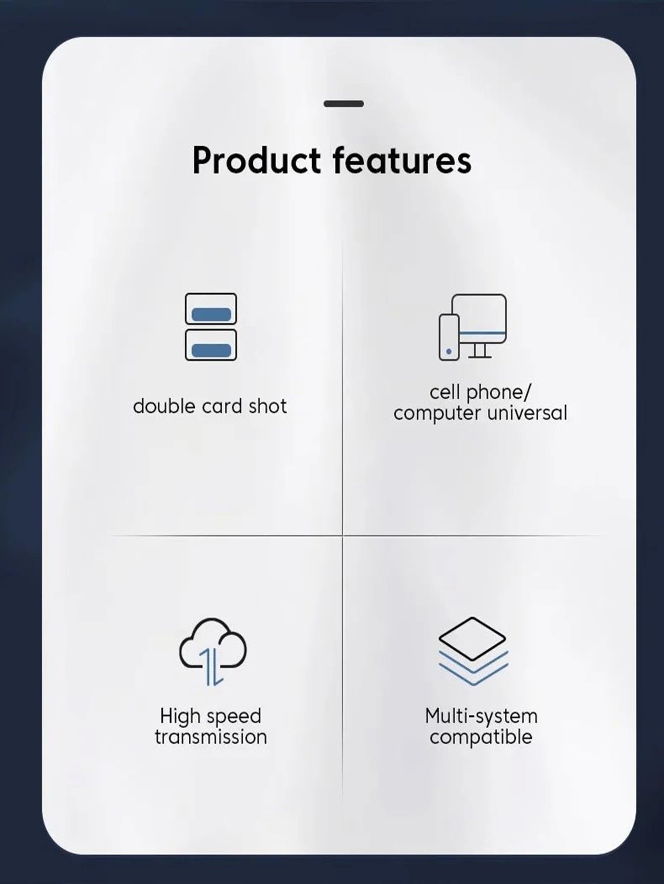 Type-C 6-in-1 Multi-Function Card Reader – High-Speed Data Transfer Adapter Kairos & Co.