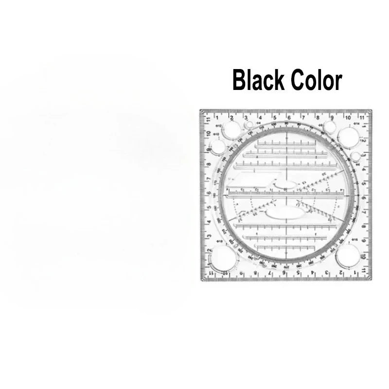 Kawaii Rotary Ruler – All-in-One Drawing & Measuring Tool Divina Constitutio