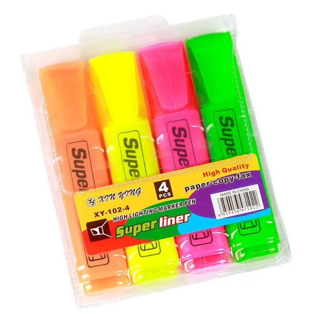 Colorful Pastel Highlighters & Art Markers – 4/6 Color Set Kairos & Co.