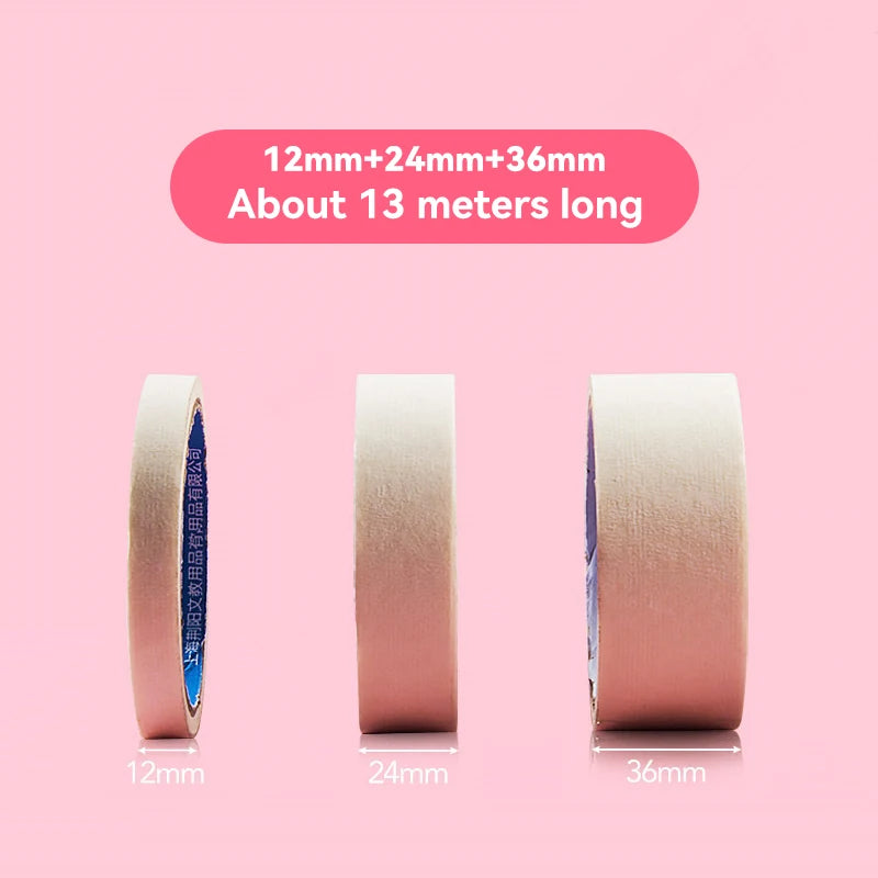Artist Masking Tape – Traceless Paper Fixation Tape, 10-48mm (13M) Divina Constitutio