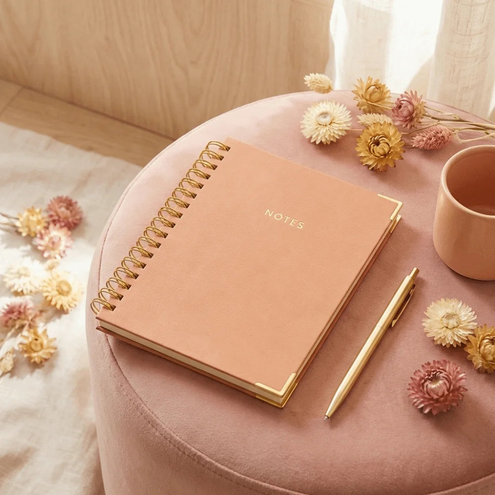 300-Page PU Leather Journal – Smooth Writing, No Ink Bleed Divina Constitutio