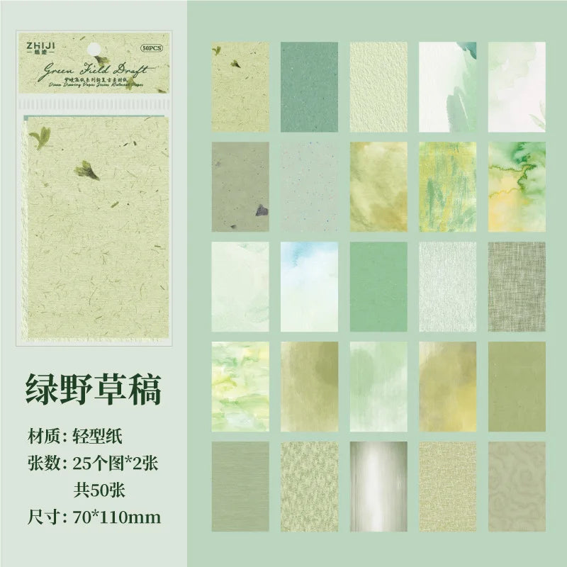Cleaned-up Title:
Dreamland Memo Pad – 50pcs Decorative Paper for Journaling & Scrapbooking Divina Constitutio