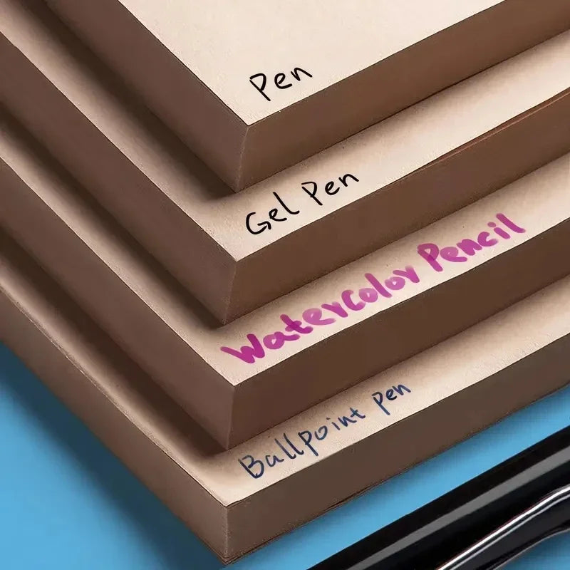 320 Sheets Draft Paper Notebook – Thickened, Ruled & Blank Pages for Student Study, Math Practice & Drawing Kairos & Co.