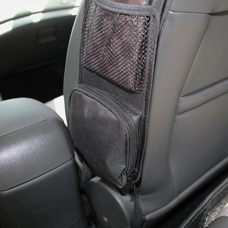 Car Seat Side Organizer Multifunctional Zipper Storage Bag Multi-Pocket Drink Holder Mesh Pocket Car Styling Phone Holder Kairos & Co.