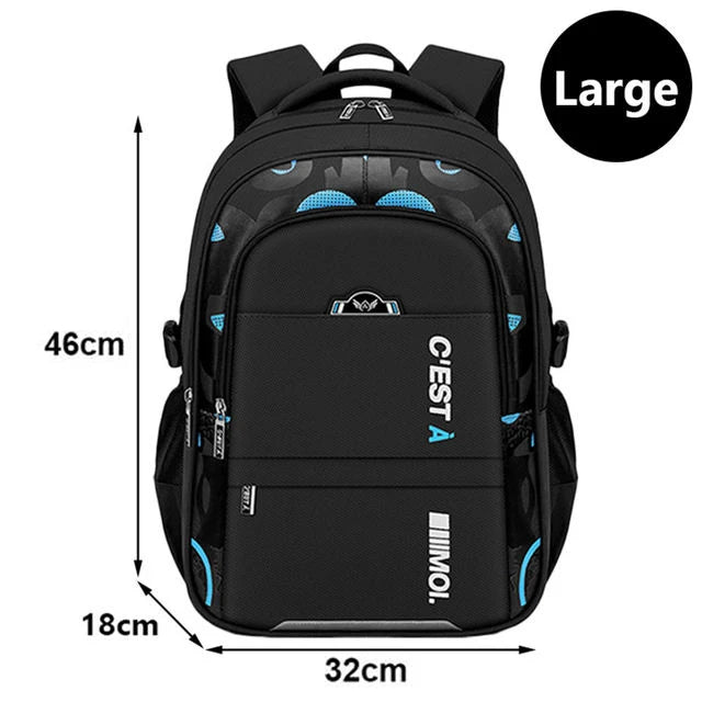 School Backpack for Boys – Durable Bookbag for Kids & Teens Divina Constitutio