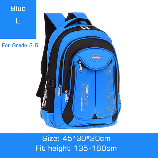 School Backpack for Boys – Durable Bookbag for Kids & Teens Divina Constitutio