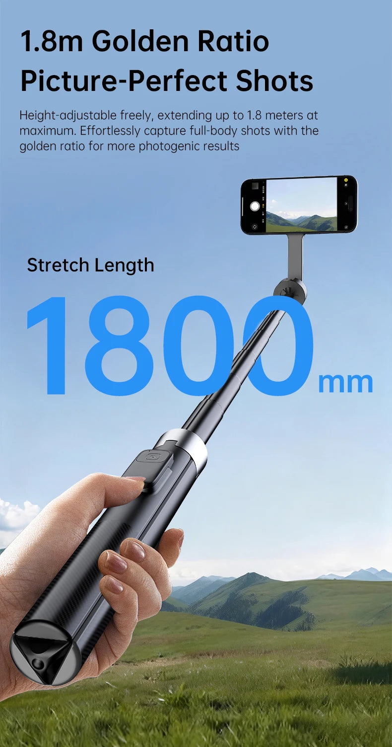 Extendable Magnetic Selfie Stick & Tripod with Remote Divina Constitutio