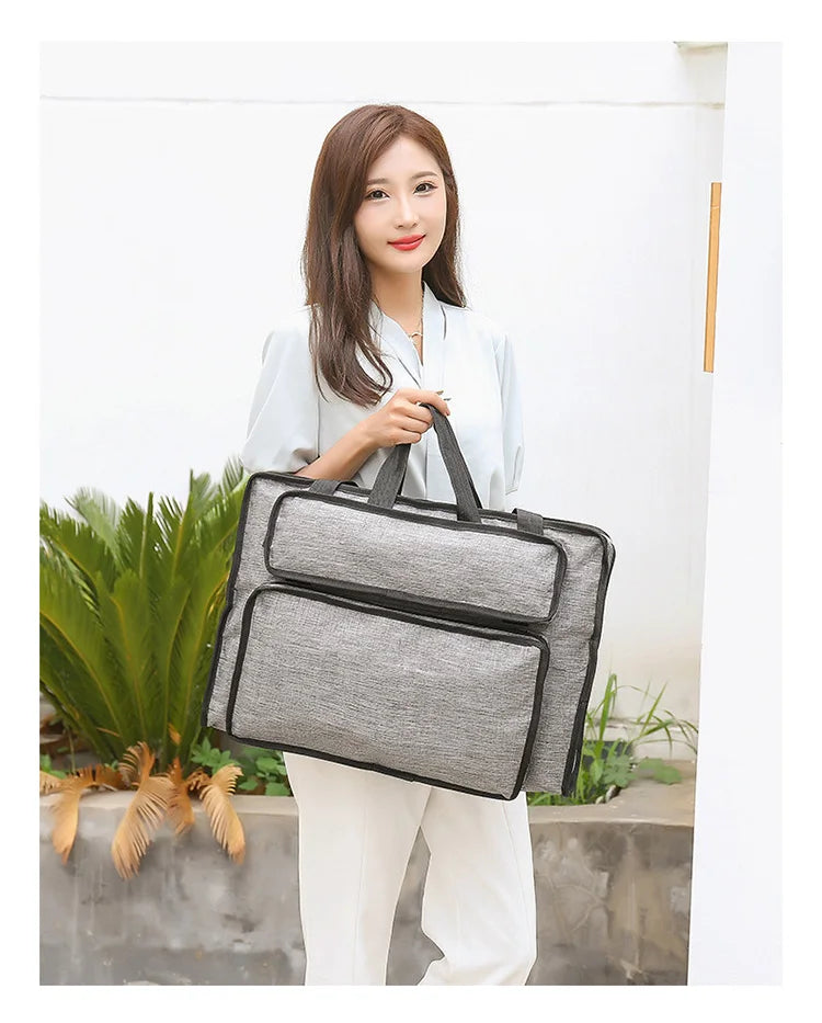 Waterproof Nylon Drawing Board Bag – 8K/4K Art Supplies Carrying Case Divina Constitutio