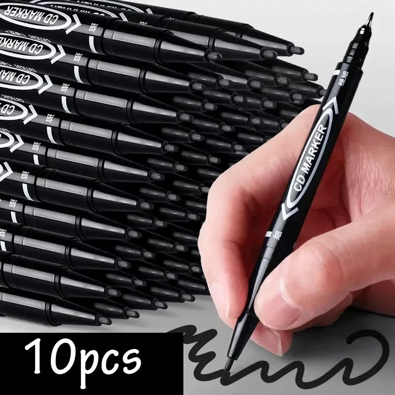 Double-Tip Permanent Marker Pens – Paint Marker for Wood, Metal, Glass & More Divina Constitutio