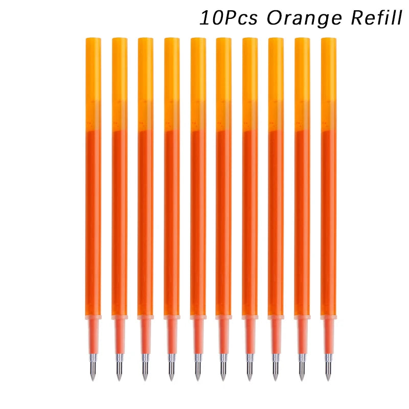 Erasable Gel Pen Set – 6-Color Kawaii Stationery, 0.5mm Divina Constitutio