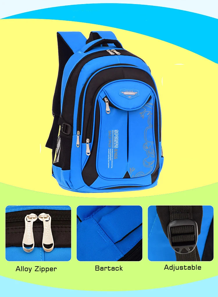 School Backpack for Boys – Durable Bookbag for Kids & Teens Divina Constitutio