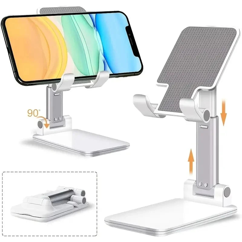 Adjustable Desktop Phone & Tablet Stand — Universal Holder for iPhone, iPad & More Kairos & Co.