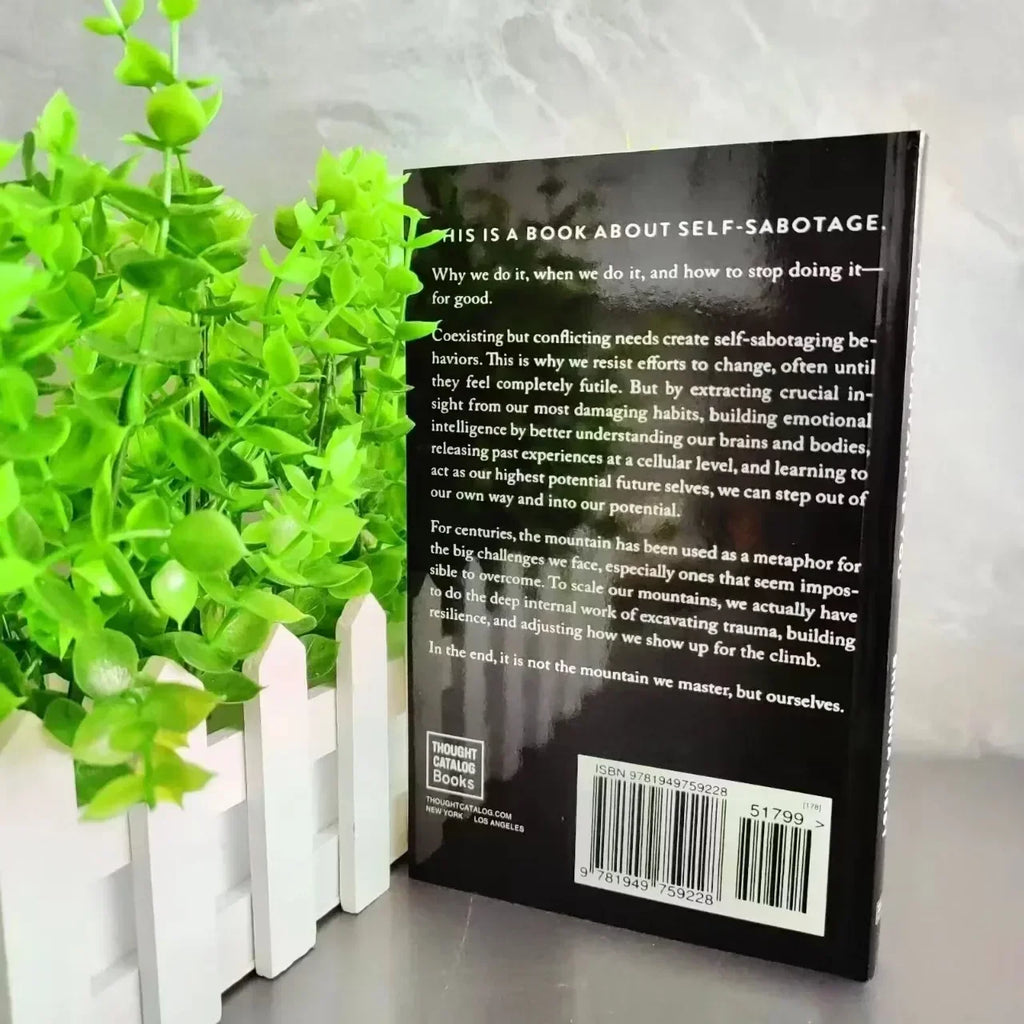 The Mountain Is You by Brianna Wiest | Self-Help Book Self-Mastery Self-Improvement English Paperback Book Kairos & Co.