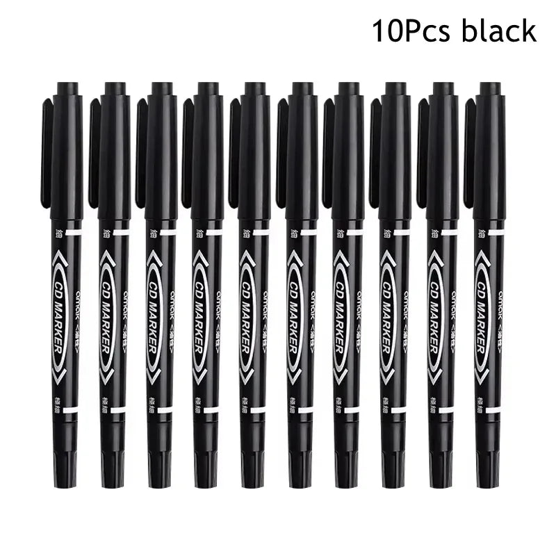 Double-Tip Permanent Marker Pens – Paint Marker for Wood, Metal, Glass & More Divina Constitutio