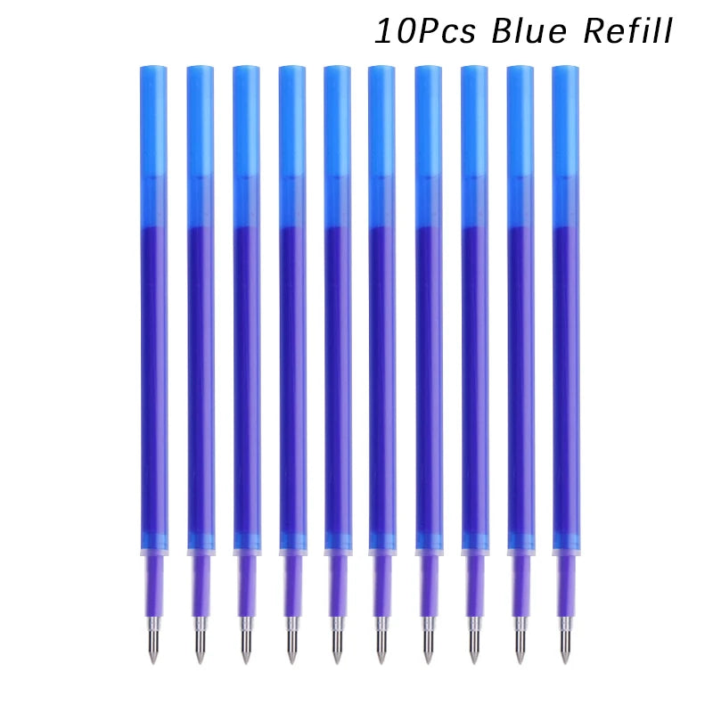 Erasable Gel Pen Set – 6-Color Kawaii Stationery, 0.5mm Divina Constitutio