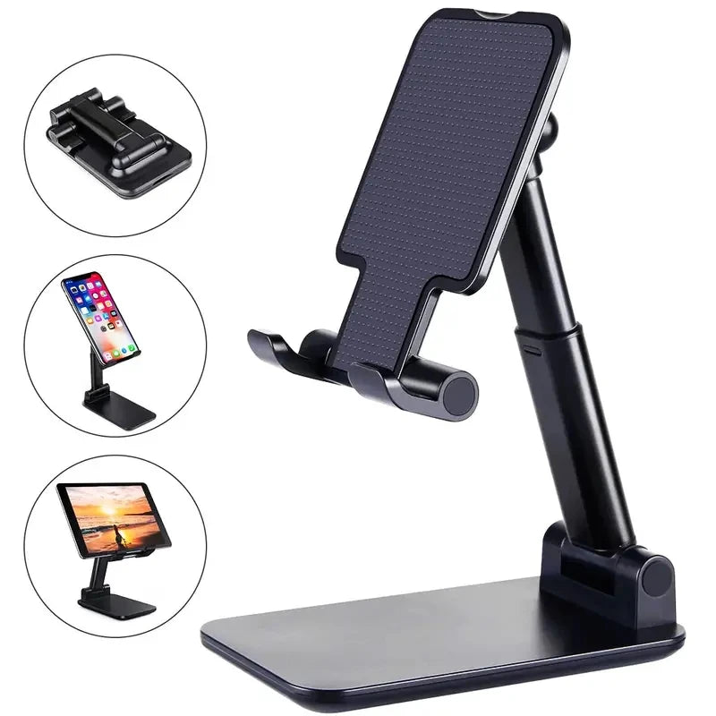 Adjustable Desktop Phone & Tablet Stand — Universal Holder for iPhone, iPad & More Kairos & Co.