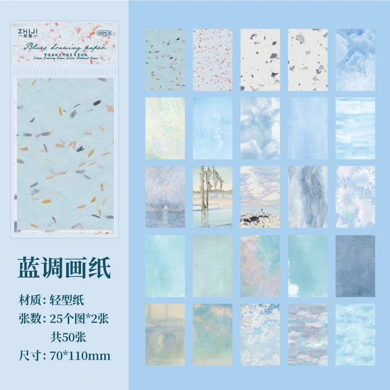 Cleaned-up Title:
Dreamland Memo Pad – 50pcs Decorative Paper for Journaling & Scrapbooking Divina Constitutio