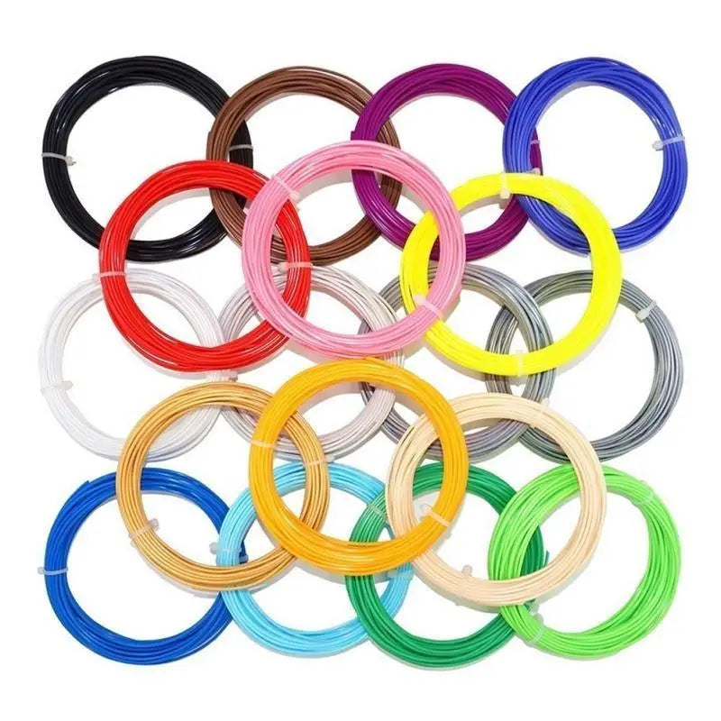 1.75mm 3D Pen Filament — ABS/PLA Refill, 10M, Random Color Kairos & Co.