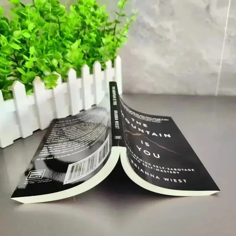 The Mountain Is You by Brianna Wiest | Self-Help Book Self-Mastery Self-Improvement English Paperback Book Kairos & Co.