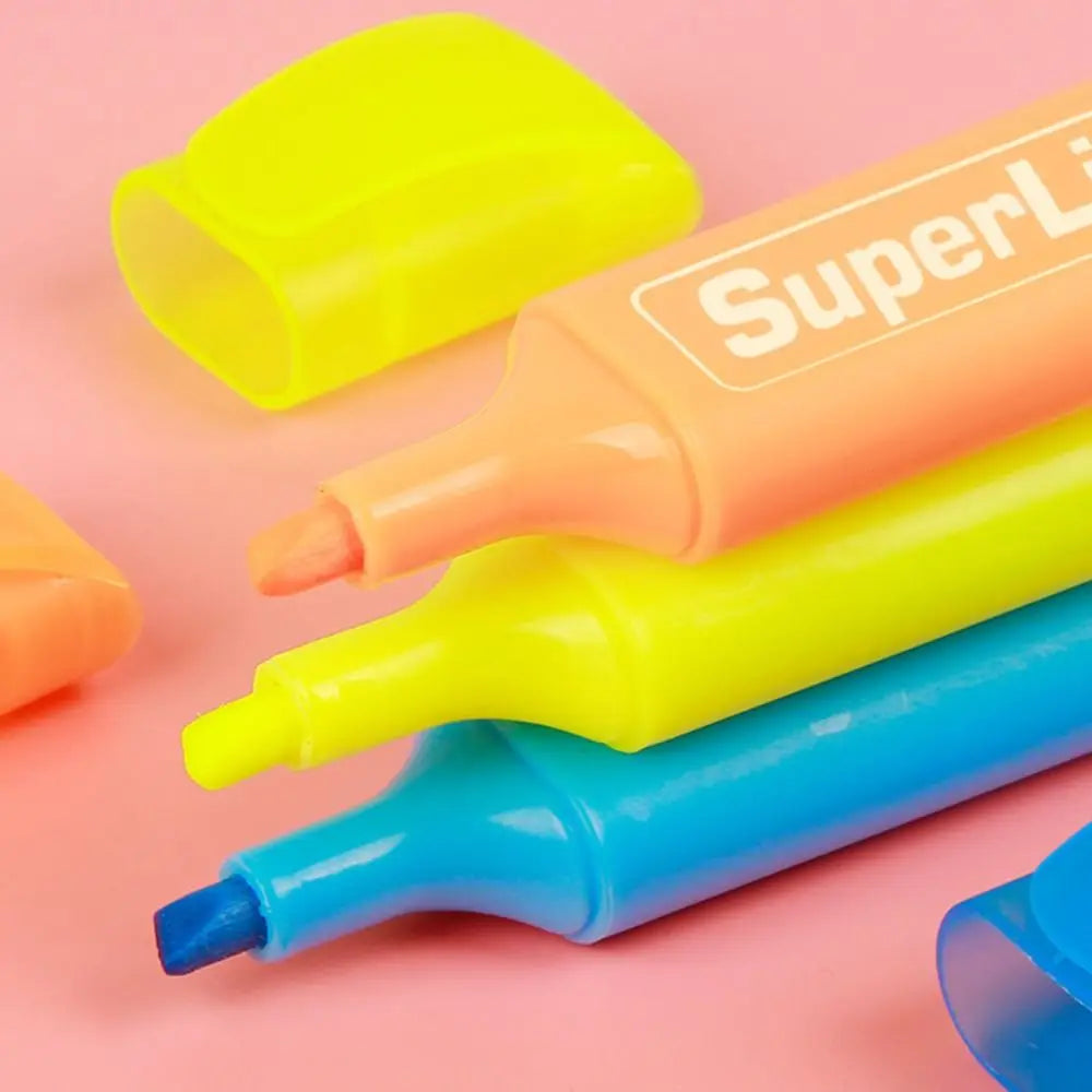 Colorful Pastel Highlighters & Art Markers – 4/6 Color Set Kairos & Co.