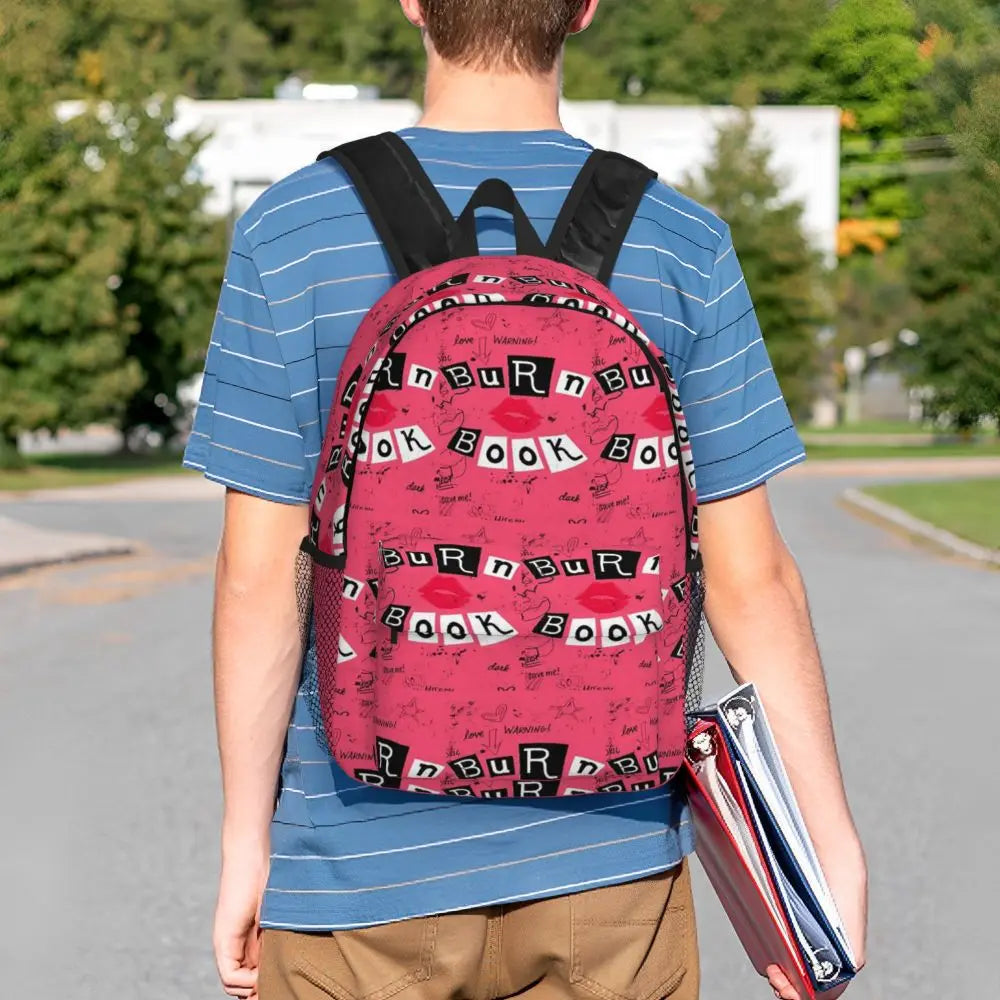 Burn Book-Inspired Backpack – Mean Girls-inspired School Bag Divina Constitutio